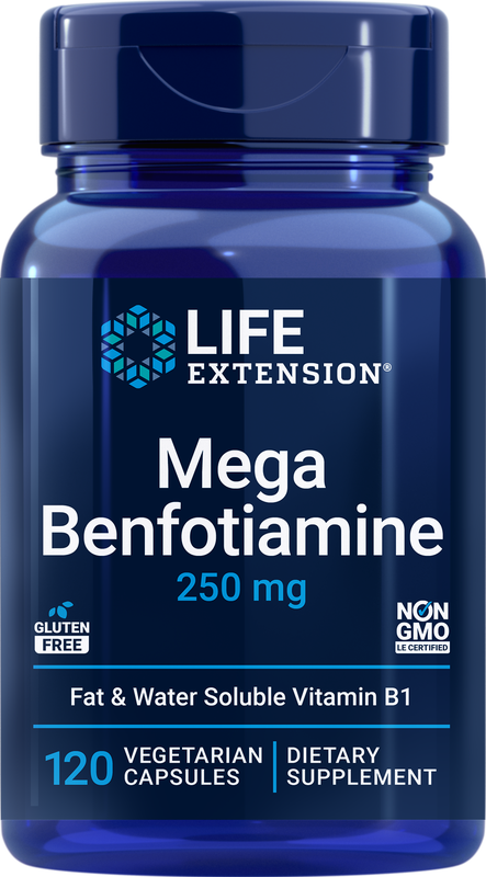 Life Extension Mega Benfotiamine (120 вег.капс)