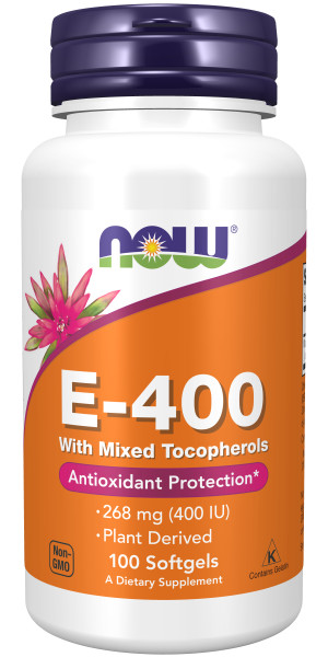 Витамины NOW E-400 MIXED (100 капс)