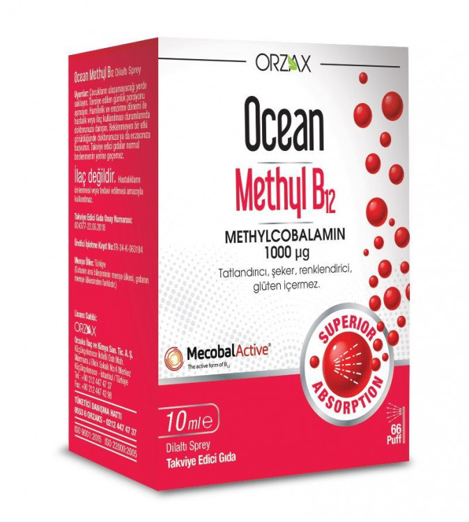 OCEAN METHYL B12 SPRAY 1000mcg (10 мл)
