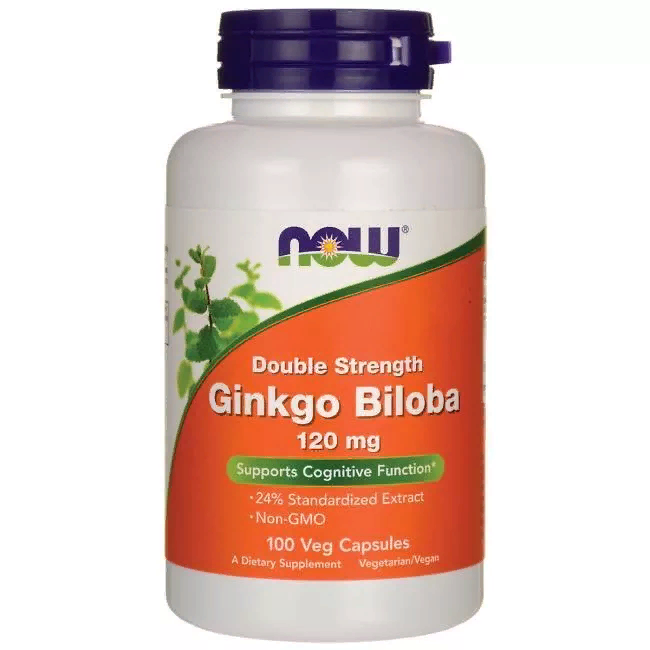 Гинкго Билоба NOW GINKGO BILOBA 120 мг (100 капс)
