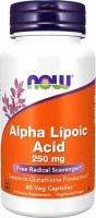 NOW Alpha Nutr Lipoic Acid 250 мг (60 капс)