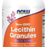 NOW Lecithin Gran Non-GMO (454 гр)