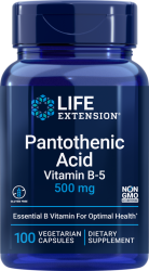 Витамины Life Extension Pantothenic Acid (100 вег.капс)