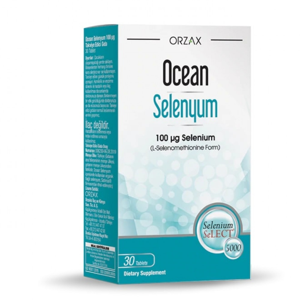 ORZAX OCEAN SELENIUM 100 мкг (30 табл)