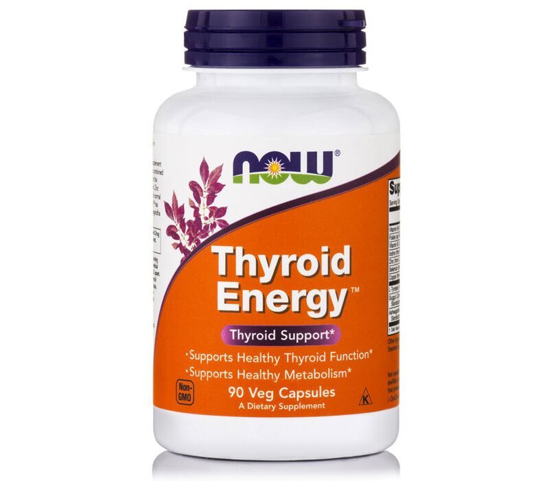 Поддержка щитовидной железы NOW THYROID ENERGY (90 капс)