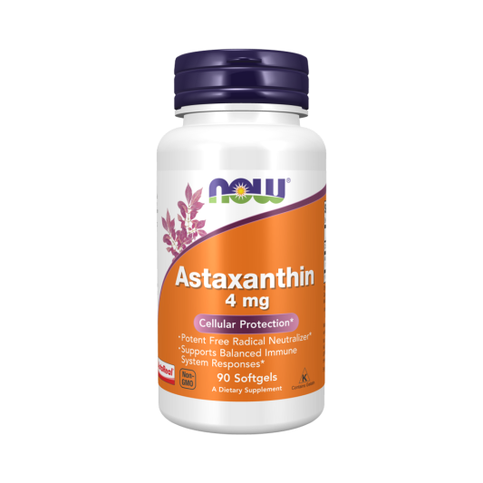 NOW ASTAXANTHIN 4 мг (90 капс)