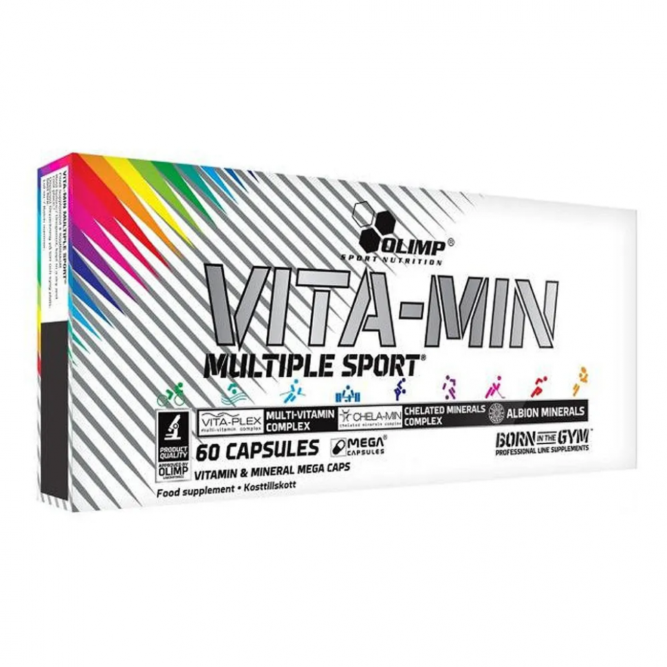 Витаминно-минеральные комплексы для взрослых OLIMP Vita-min Multiple Sport Mega Caps® (60 капс)