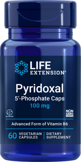 Витамины Life Extension Pyridoxal 5'-Phosphate Caps (60 вег.капс)