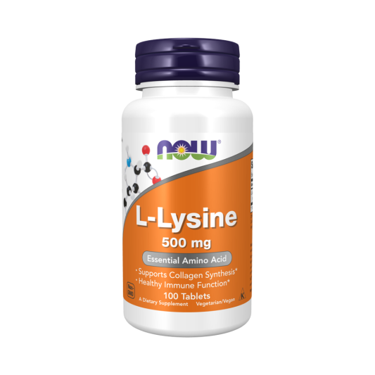 NOW L-LYSINE 500 мг (100 табл)