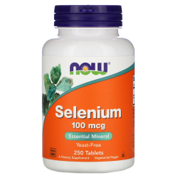 NOW SELENIUM 100 мкг (250 табл)