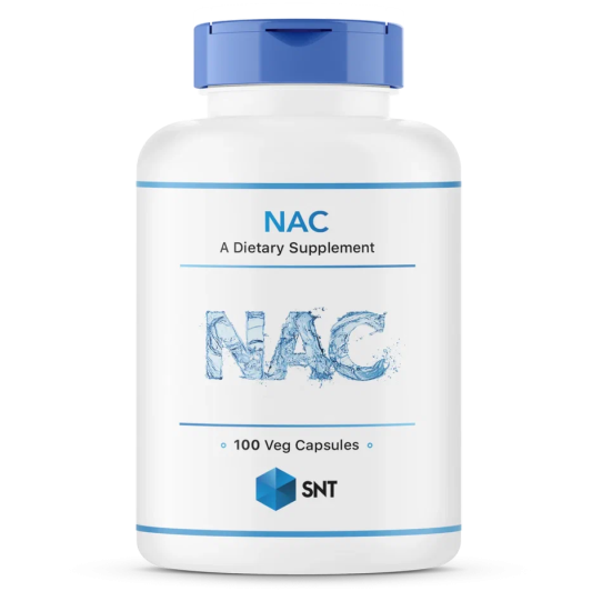 Антиоксиданты SNT NAC (N-Acetyl-Cysteine) 600 мг (100 вег.капс)