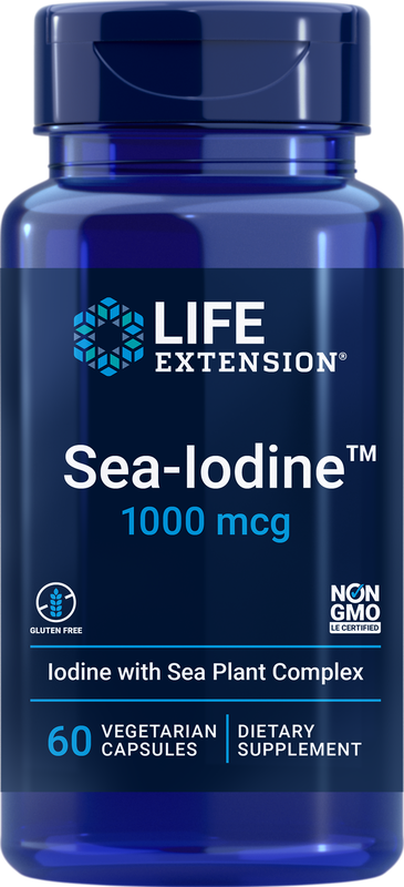 Йод Life Extension Sea-Iodine™ (60 вег.капс)
