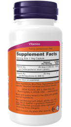 NOW VITAMIN D-3 &amp; K2 (120 капс)
