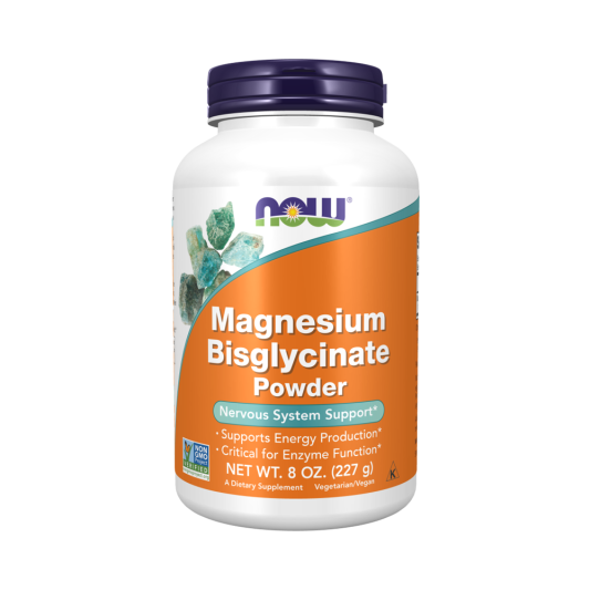 NOW MAGNESIUM BISGLYCINATE POWDER (226,79 гр)