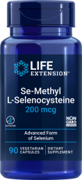 Селен Life Extension Se-Methyl L-Selenocysteine 200 мкг (90 вег.капс)