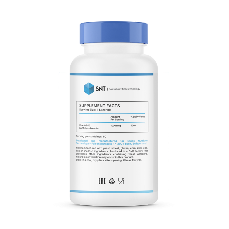 SNT METHYL B-12 1000 мкг (60 пастилок)