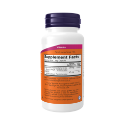 NOW PANTOTHENIC ACID 500 мг (100 вегкапс)