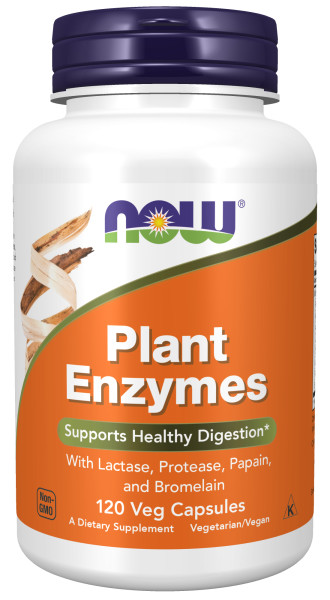 NOW PLANT ENZYMES (120 вег.капс)