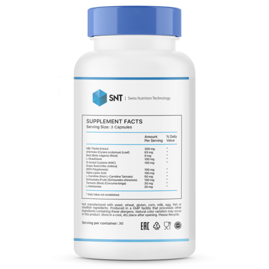 Поддержка печени SNT Liver Support (90 вег.капс)