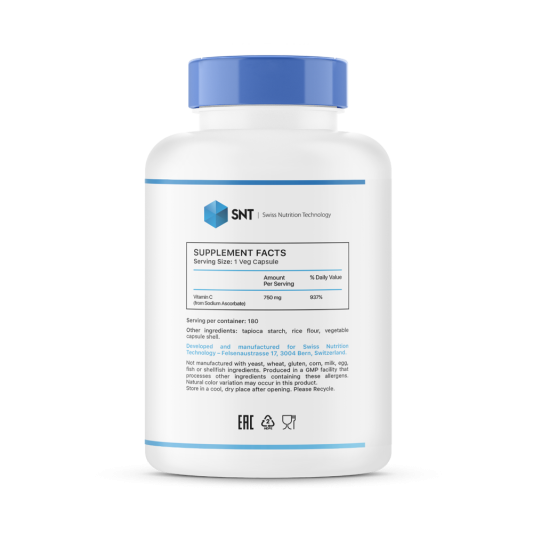 SNT Sodium Ascorbate (180 капс)