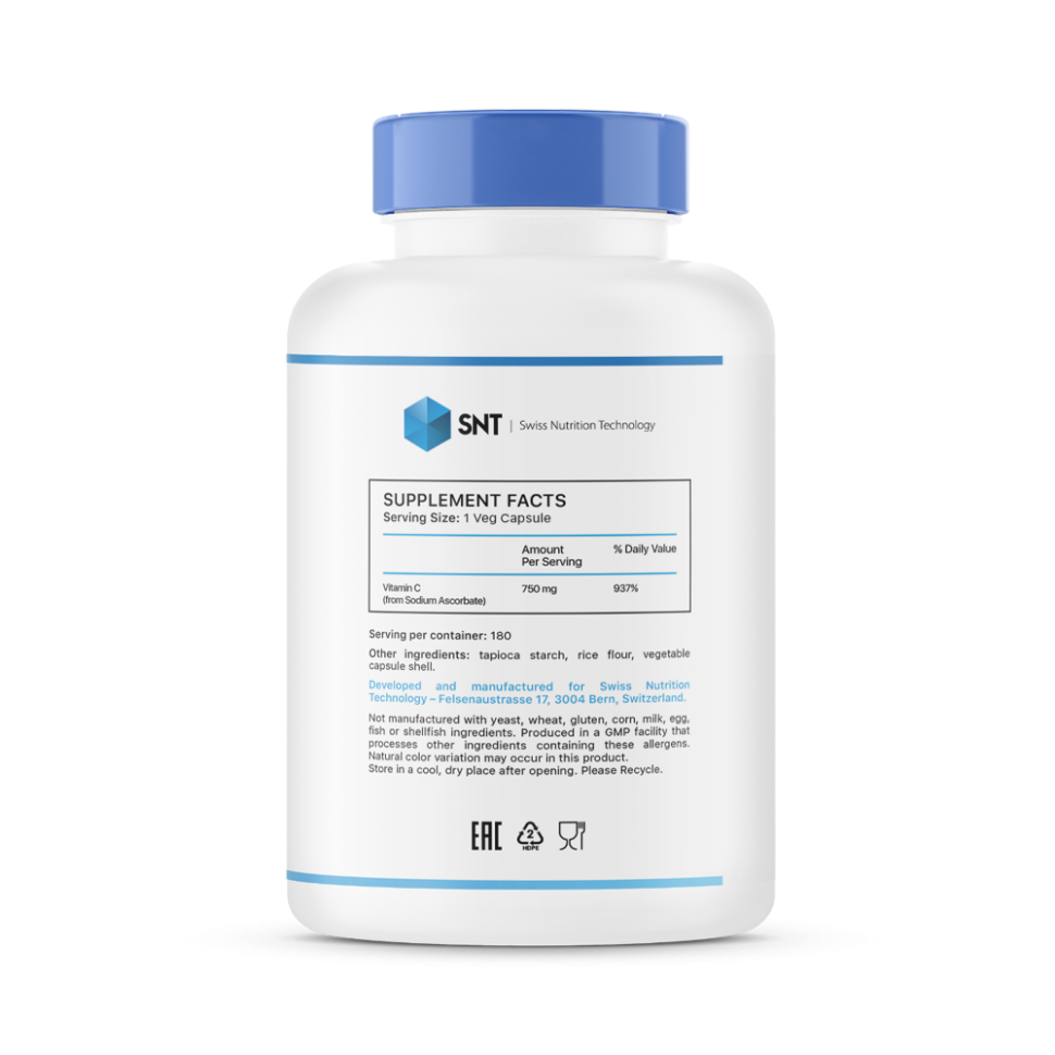 SNT Sodium Ascorbate (180 капс)