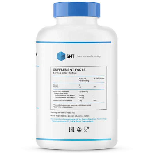 Жирные кислоты SNT Omega-3 MEGA (300 капс)
