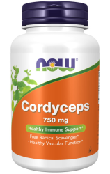 NOW Cordyceps 750 мг (90 капс)