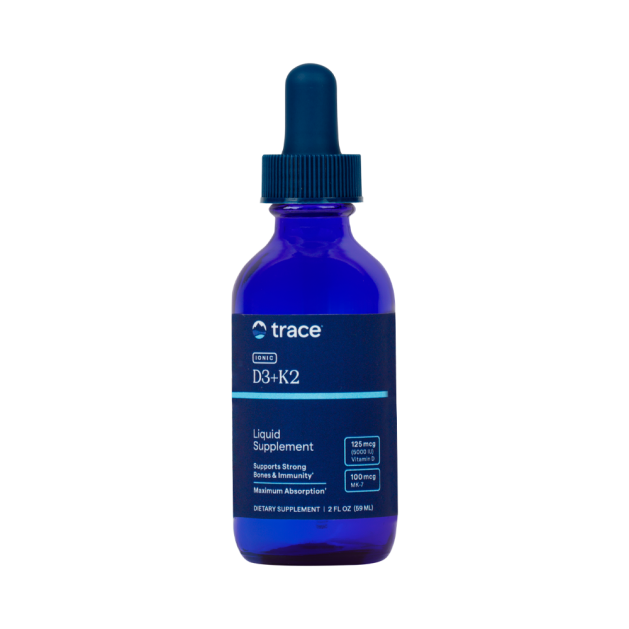 Trace® Minerals Ionic D3+K2 5000МЕ/100mcg (59 мл)