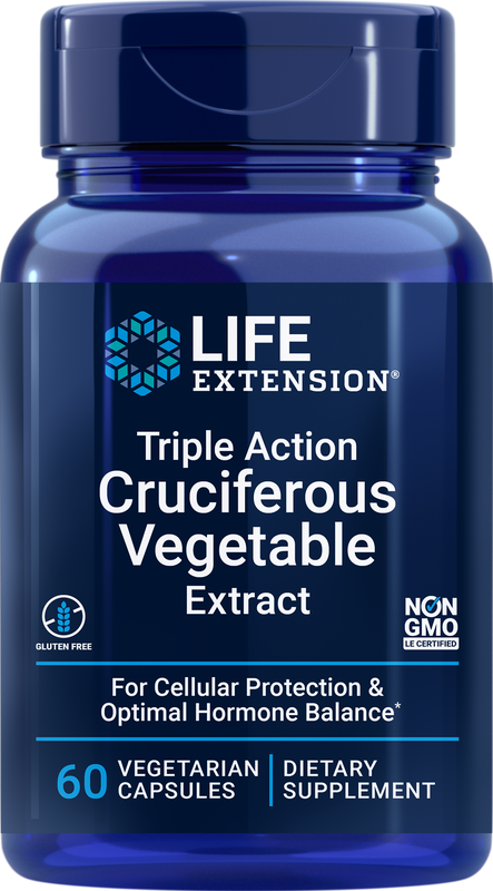 Life Extension Triple Action Cruciferous Vegetable Extract (60 капс)