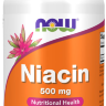 Витамины NOW NIACIN 500 мг (100 капс)