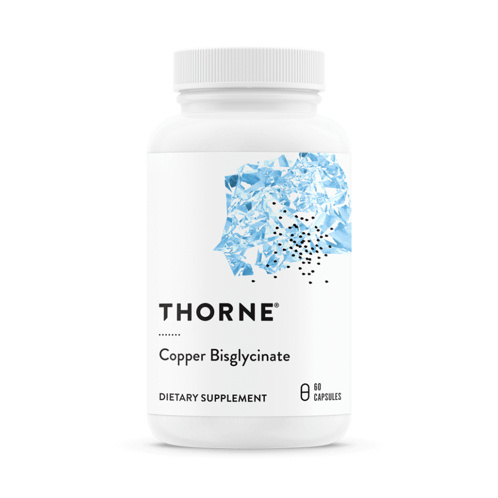 THORNE® Copper Bisglycinate (60 капс)