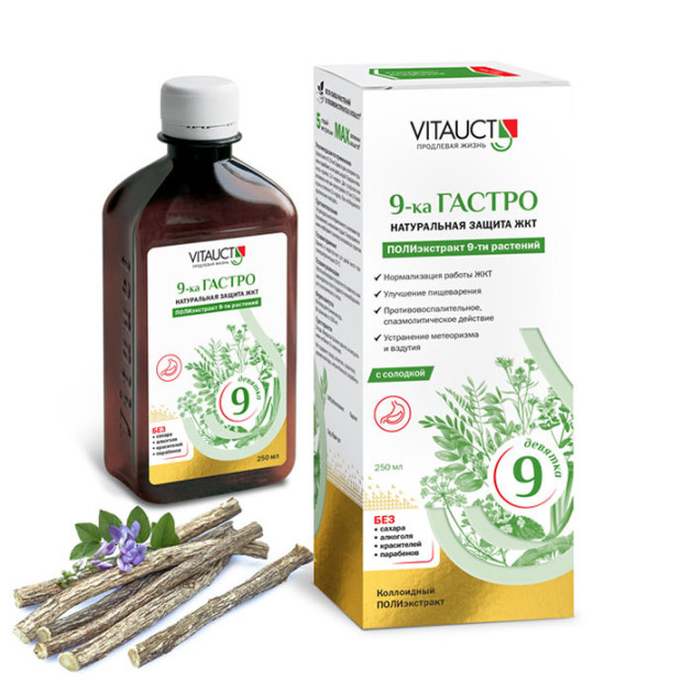 VITAUCT 9-ка ГАСТРО (250 мл)