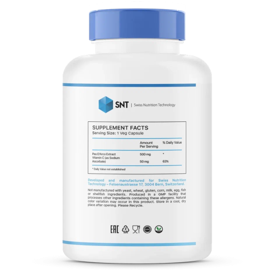 SNT Pau d'Arco (90 вег.капс)