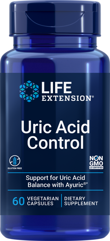 Life Extension Uric Acid Control (60 вег.капс)