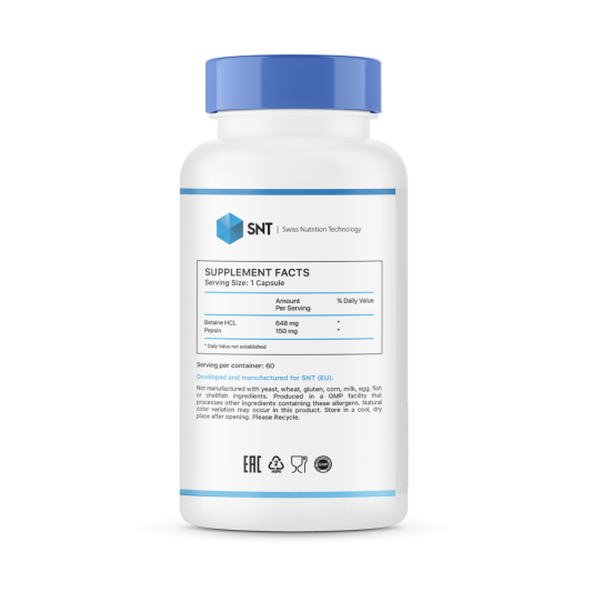 SNT BETAIN HCL (60 капс)