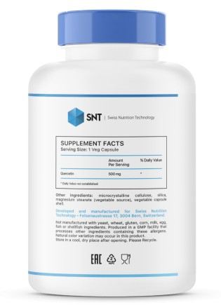 SNT Quercetin 500 мг (100 капс)