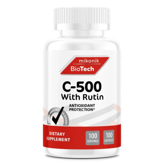 BioTech C-500 With Rutin (100 капс)