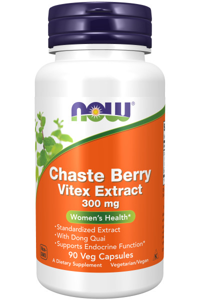Витекс NOW CHASTE BERRY VITEX EXTRACT 300 мг (90 капс)