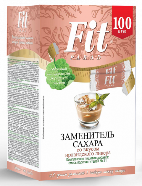 FitParad смесь подсластителей №21 Ирландский Ликер (100 шт)