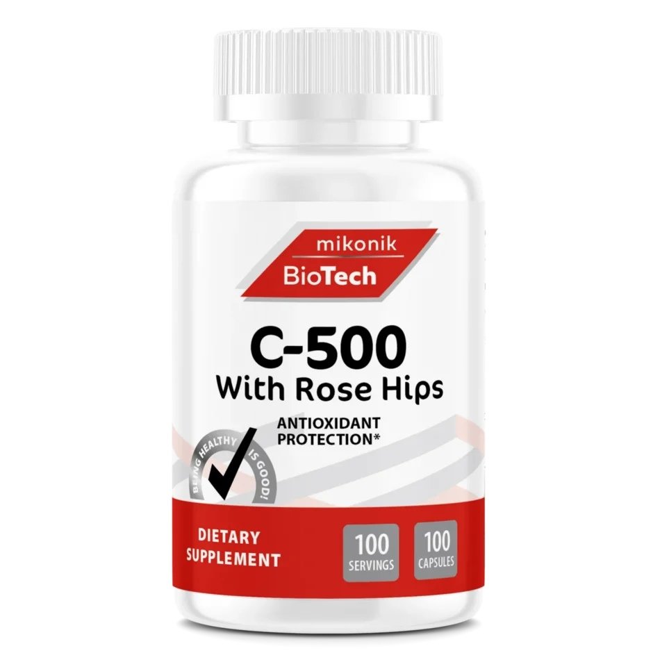BioTech C-500 With Rose Hips (100 капс)