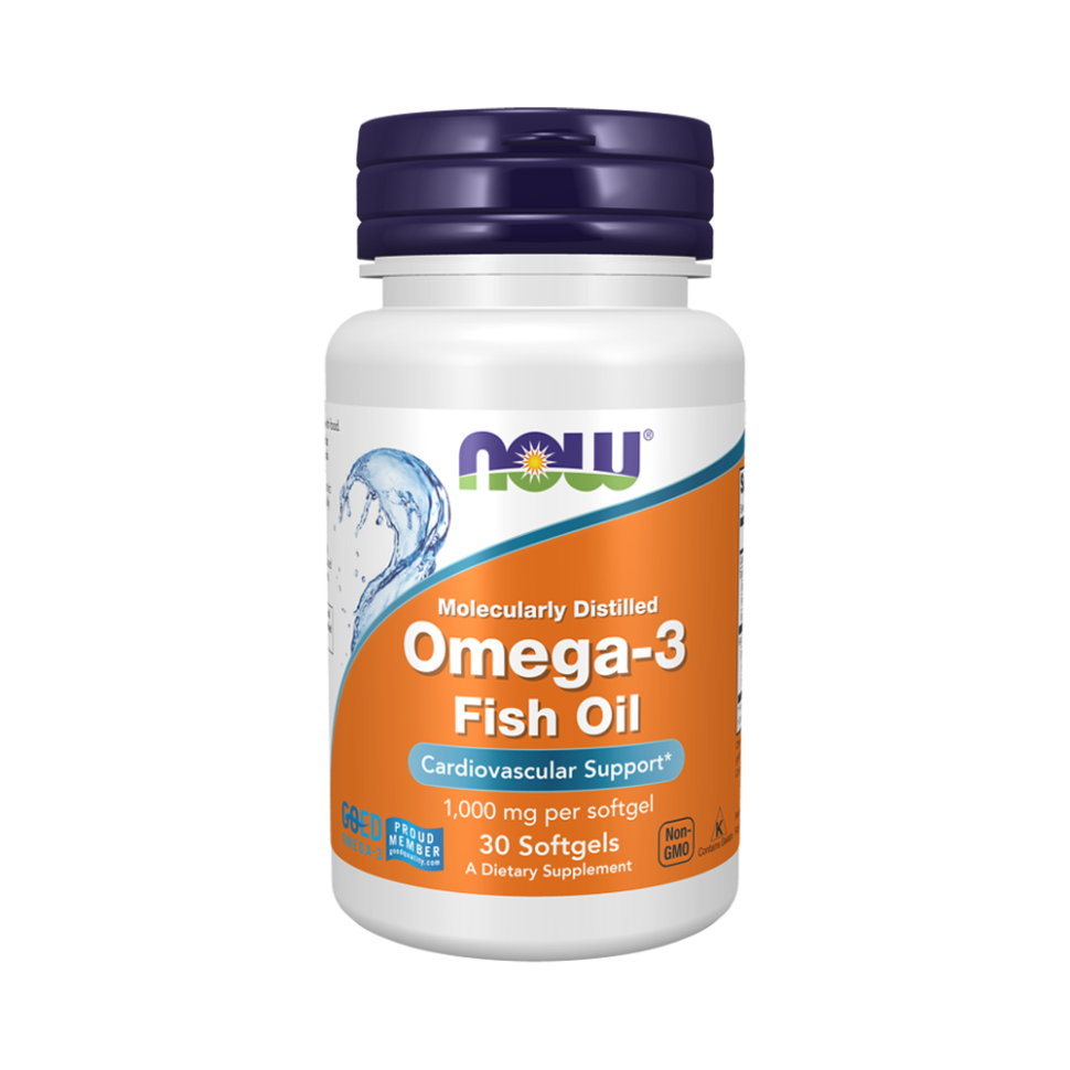 NOW OMEGA-3 1000 мг (30 гелькапс)