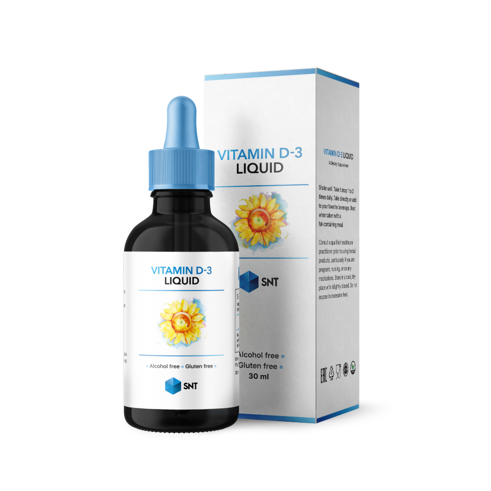 Отдельные витамины SNT Liquid Vitamin D3 drops (30 мл)