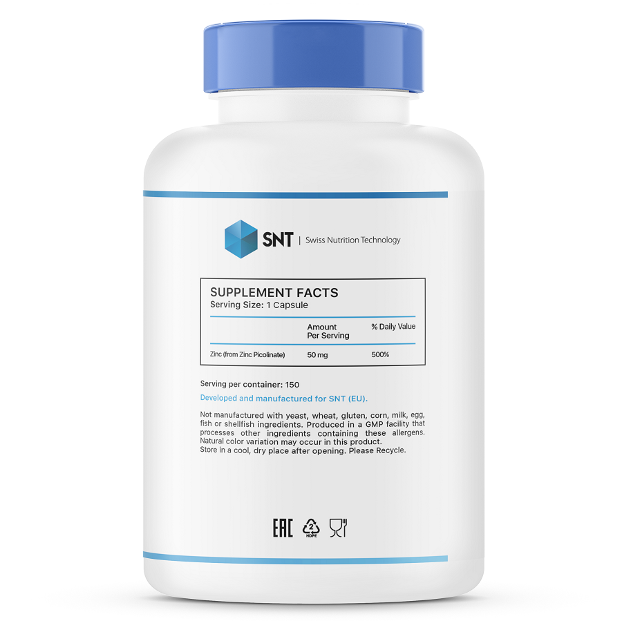 SNT Zinc Picolinate 50 мг (150 капс)