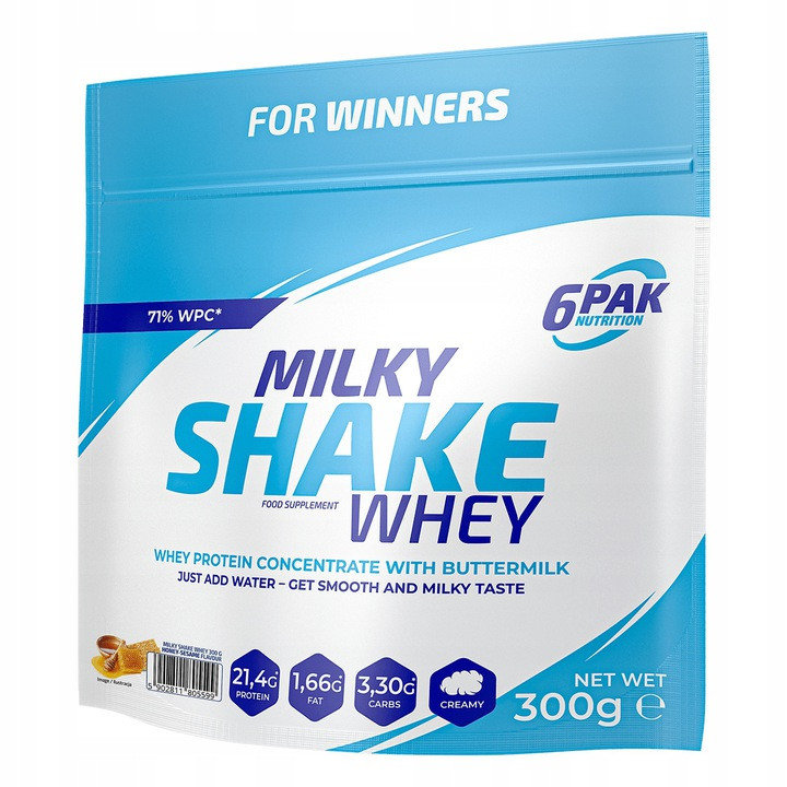 6PAK Milky Shake Whey (300 гр)