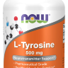 Тирозин NOW L-Tyrosine 500 мг (120 капс)