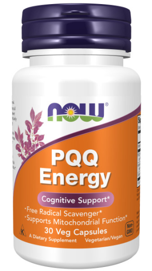 NOW PQQ ENERGY 20 мг PLUS (30 вегкапс)