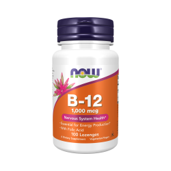 NOW B-12 1000 мкг (100 леденцов)