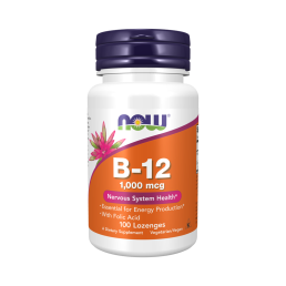 NOW B-12 1000 мкг (100 леденцов)