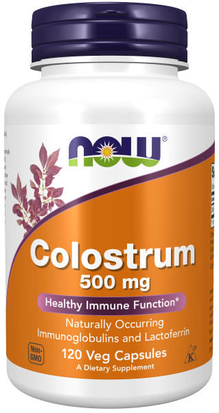 NOW COLOSTRUM 500 мг (120 вегкапс)
