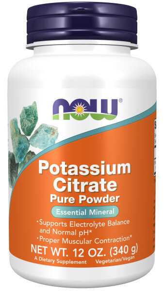 Калий NOW POTASSIUM CITRATE (340 гр)